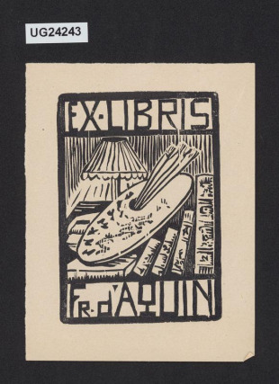 Ex libris Fr. d´Aquin