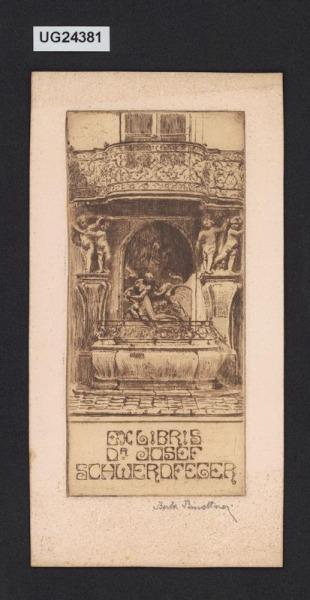Ex libris Dr. Josef Schwerdfeger
