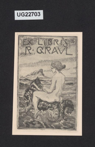 Ex libris R. Graul