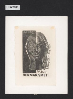 Ex-libris Dr. Med. Herman Smet