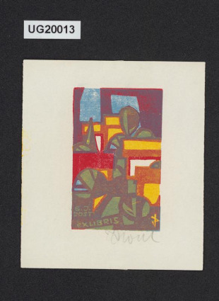 Ex libris G. J. Dost