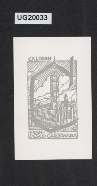 Exlibris Francesco Carbonara