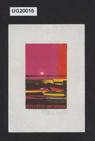 Exlibris Emil Eerme