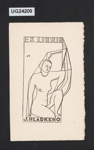 Ex libris J. Hladkého