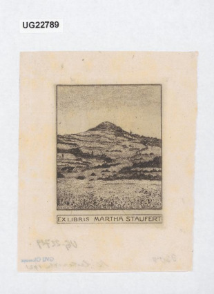 Ex libris Martha Staufert