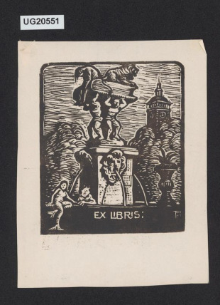 Ex libris (bez jména maj.)