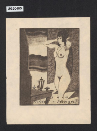 Exlibris Dr Josef Lenze