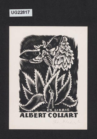 Ex libris Albert Collart