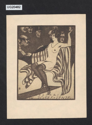Exlibris Dr Josef Lenze