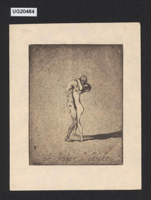 Exlibris Dr Josef Lenze