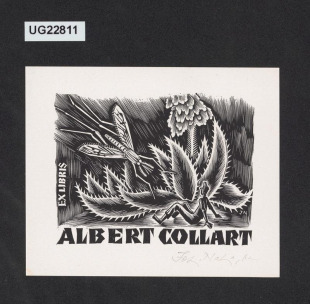 Ex libris Albert Collart