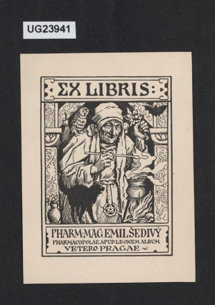 Ex libris pharm. mag. Emil Šedivý