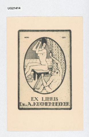 Ex libris Dr. A. Kuchenbecker