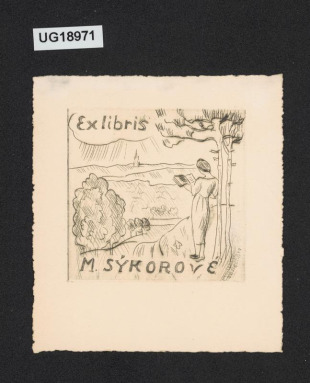 Exlibris M. Sýkorové