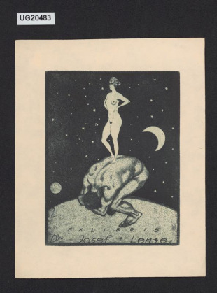 Exlibris Dr Josef Lenze