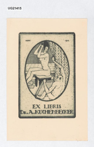Ex libris Dr. A. Kuchenbecker