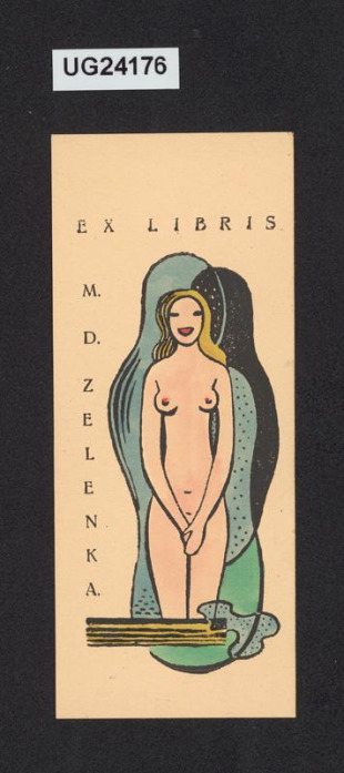 Ex libris M. D. Zelenka