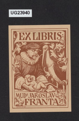 Ex libris MUDr. Jaroslav Franta