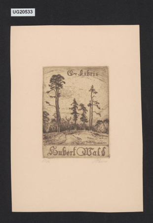 Ex Libris Hubert Oswald