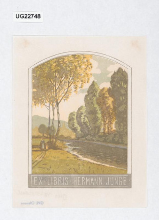 Ex libris Hermann Junge