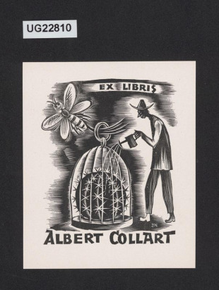 Ex libris Albert Collart