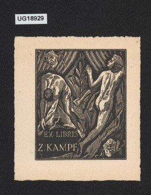 Ex libris Z. Kampf