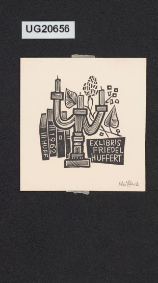 Exlibris Friedel Huffert