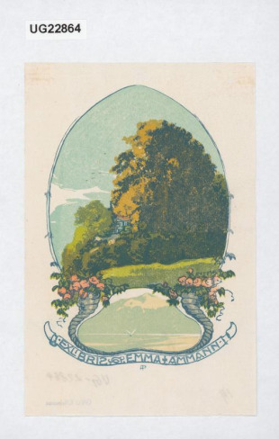 Ex libris Dr. Emma Ammann