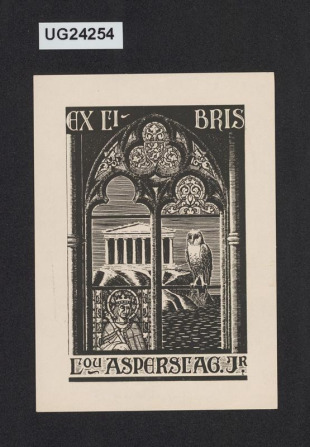 Ex libris Lou Asperlag JR