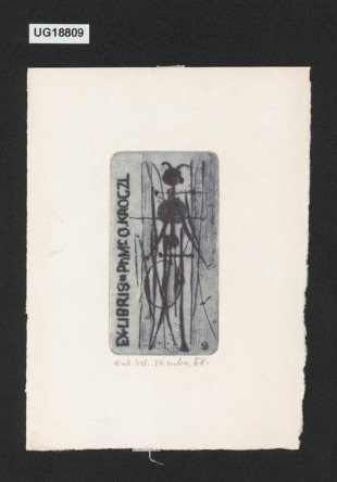 Ex-libris PhMr. O. Krojzl