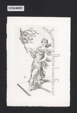 Alles Gute wünscht die Deutsche Exlibris-gesellschaft