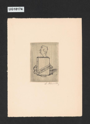 Ex libris BBB (Bedřich Beneš Buchlovan)