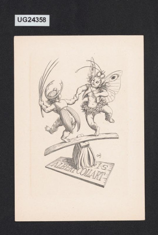 Ex libris Albert Collart