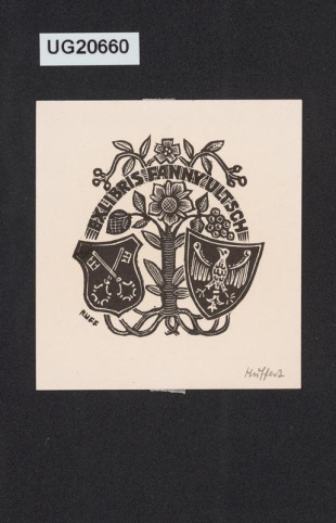 Exlibris Fanny Ultsch