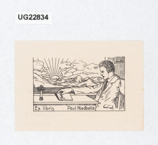 Ex libris Paul Niedballa