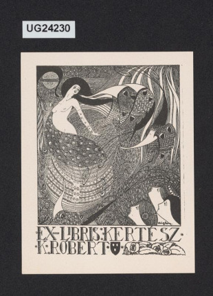 Ex-libris Kertész K. Robert