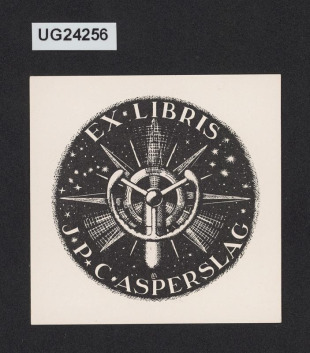 Ex libris J. P. C. Asperlag