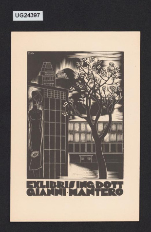 Ex libris ing. dott. Gianni Mantero