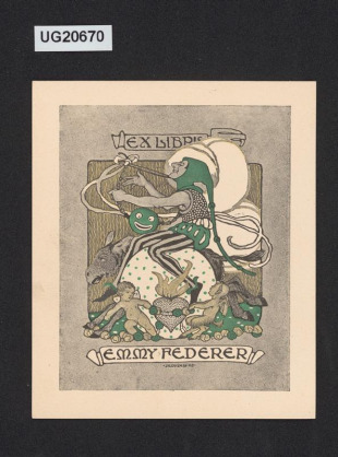 Exlibris Emmy Federer