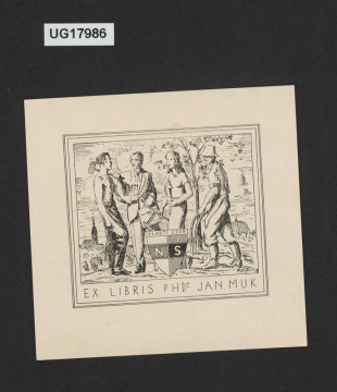 Ex libris PHDr. Jan Muk