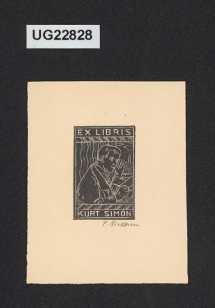 Ex libris Kurt Simon