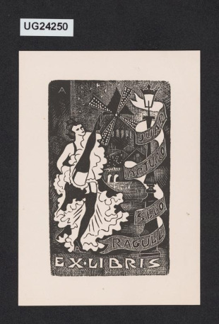 Ex libris Juan Arturo Sedó Ragull