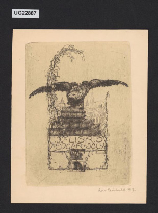 Ex libris Dr. Edgar Joly