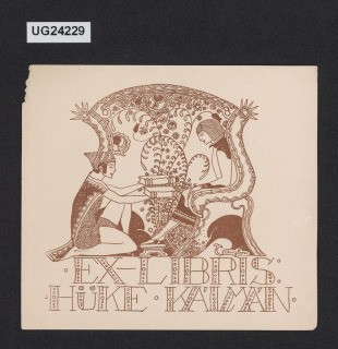 Ex-libris Hüke Kálmán