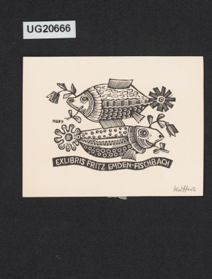 Exlibris Fritz Emden-Fischbach