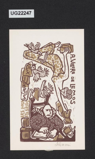 Exlibris A. Vieira de Lemos