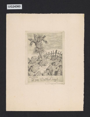 Ex libris Dr. jur. Walter Vogel