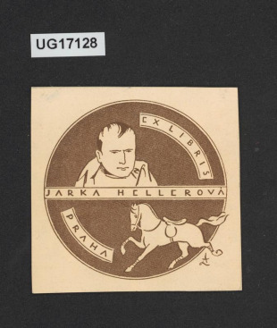 Ex libris Jarka Hellerová Praha