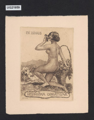 Ex libris Bedřiška Obrátilová