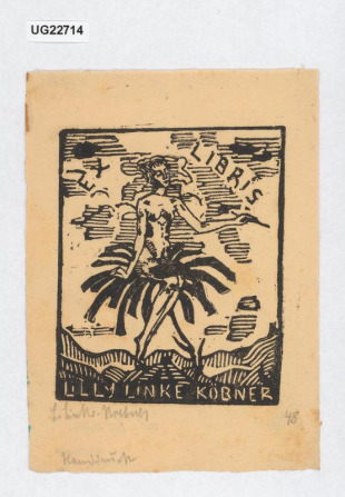 Ex libris Lilli Linke Köbner